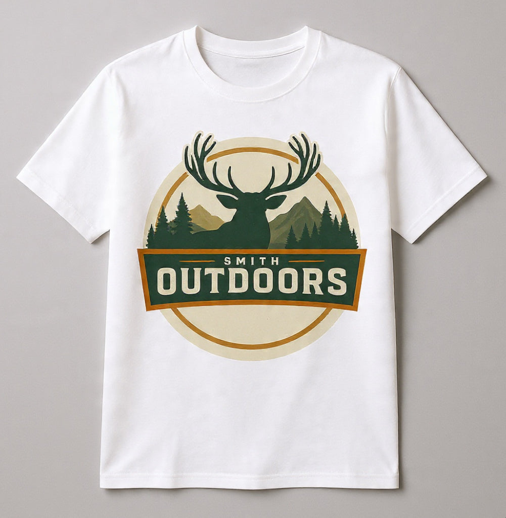 Smith Outdoors Vintage White T-Shirt