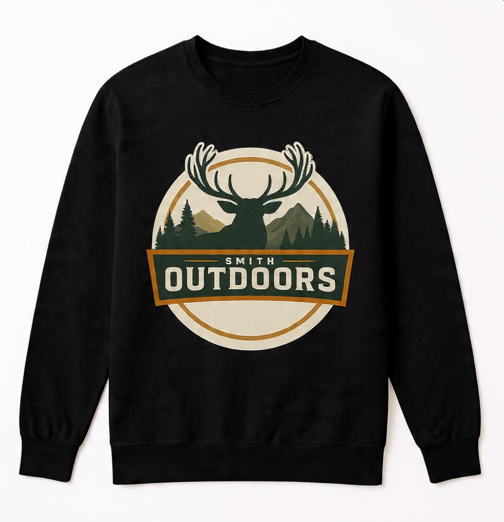 Smith Outdoors Black Long-Sleeve