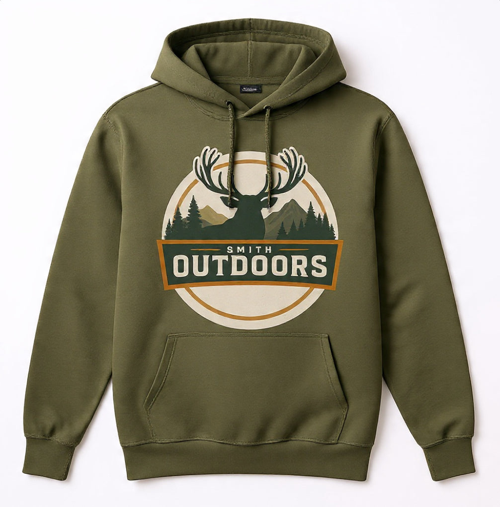 Smith Outdoors Olive Drab Hoodie