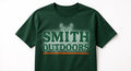 Smith Outdoors – Signature Antler Tee (Forest Green)