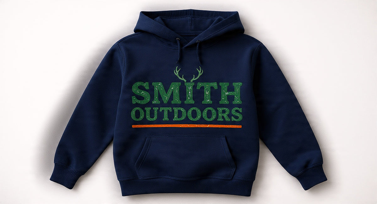 Smith Outdoors Youth Future Hunter Hoodie – Navy