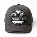 Smith Outdoors Heritage Stag Embroidered Cap - Charcoal Gray